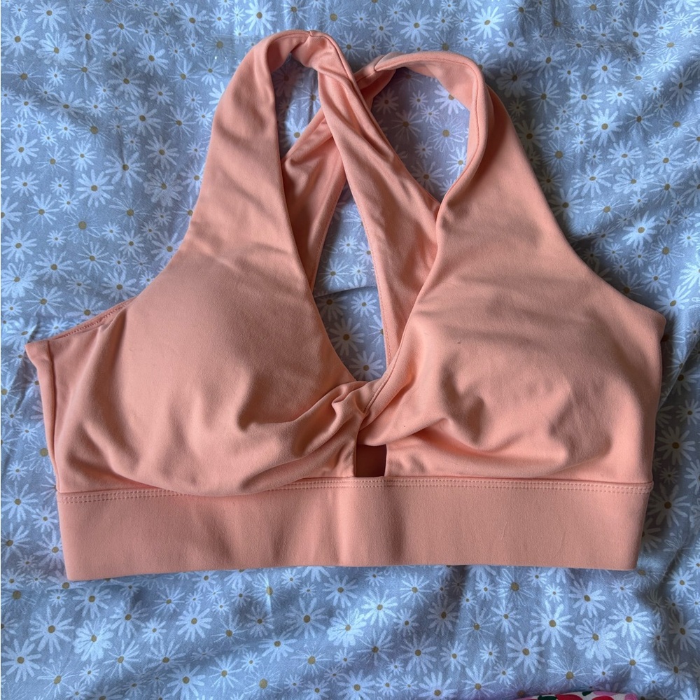 Danskins Peach color sports bra